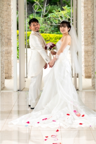 スタジオムーン　Drone & Pictures_チャペルフォト【ムーンビーチプレミアム】