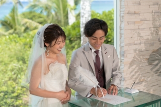 スタジオムーン　Drone & Pictures_チャペルフォト【ムーンビーチプレミアム】