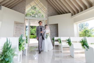 スタジオムーン　Drone & Pictures_チャペルフォト【ムーンビーチプレミアム】