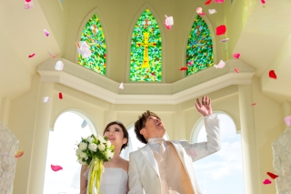 スタジオムーン　Drone & Pictures_チャペルフォト【リザンシーパーク プレミアム】Ⅱ