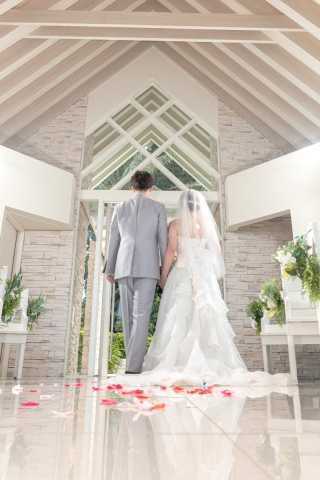 スタジオムーン　Drone & Pictures_チャペルフォト【ムーンビーチプレミアム】