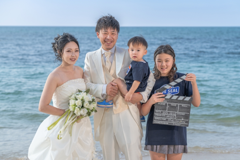 11周年記念★安心の衣裳追加代金なし『恩納村チャペル≪バウリニューアルプラン≫』★チャペルは２つから★青空＆美肌補正2万円分付