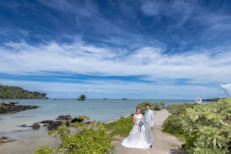 『おんなそんビーチアルバムPKG』★アルバム＆メイク付ビーチフォト★安心の衣装追加料金なし！青空＆美肌補正2万円分付！