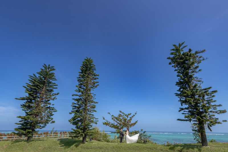 『リザンシーパークアルバムPKG』★アルバム付★リザンビーチ、ガーデン撮影★安心の衣装追加料金なし★青空＆美肌補正2万円分付！