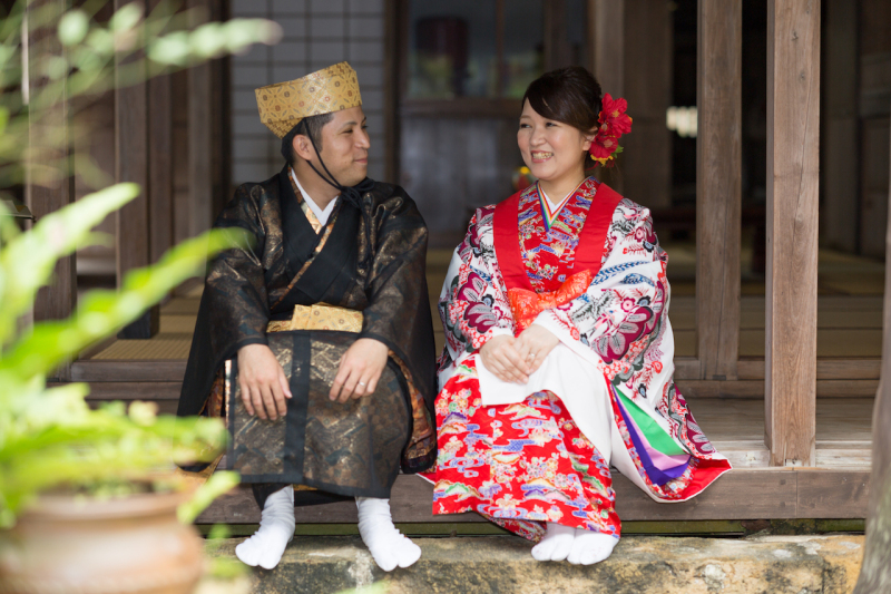 琉装wedding 撮影日 年12月23日 南部 フリーダムウェディングステージ沖縄 沖縄県でフォトウェディング探すならphotorait