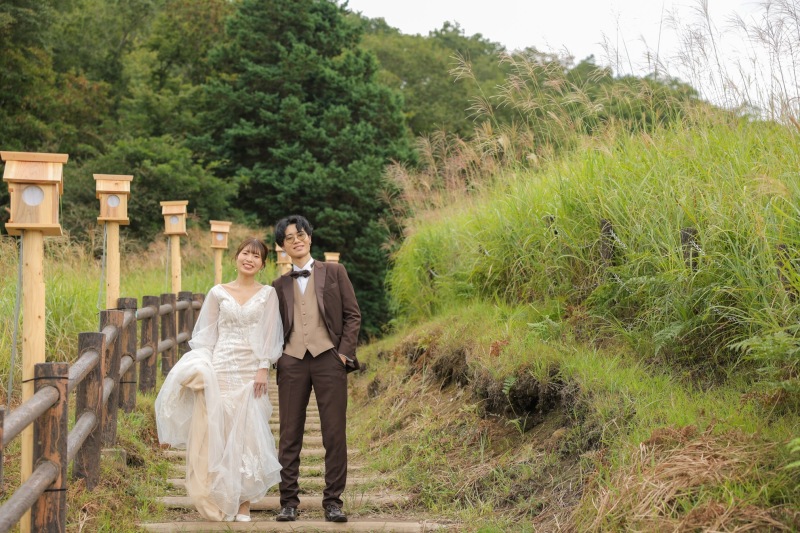 お二人のご希望で本日は曽爾高原にやってきました！