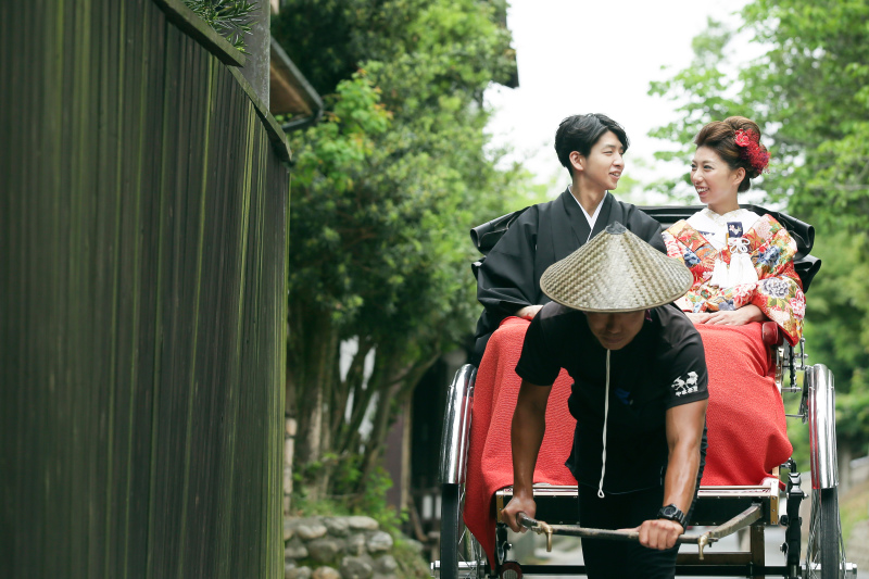 人力車にのって