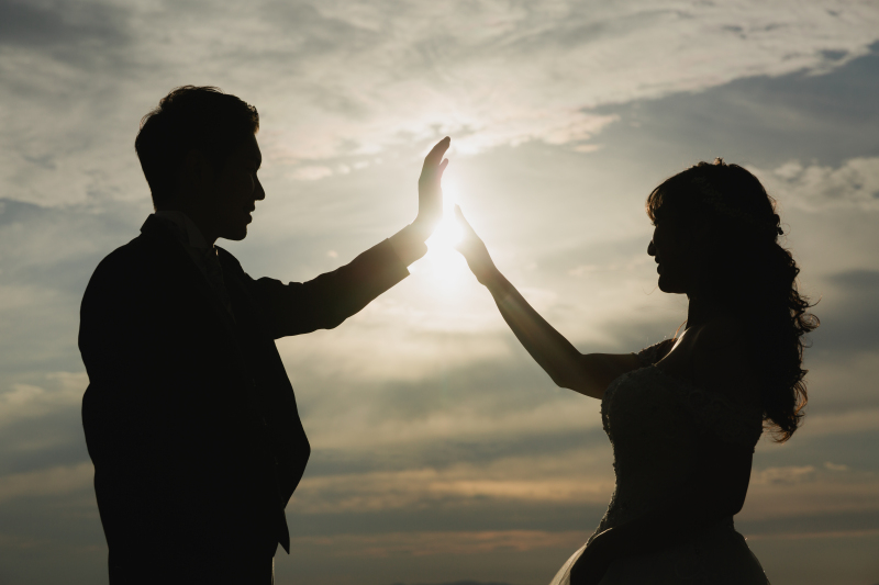 シルエットショット