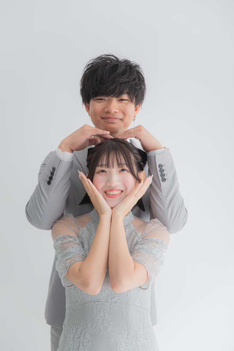 見ているこちらまで幸せ!ラブラブ全開ショット