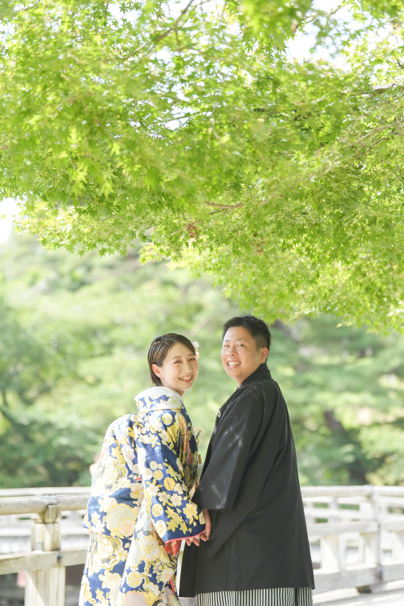 振り返りショット