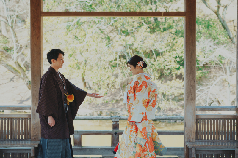 園内での撮影！