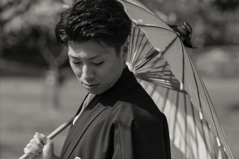 新郎さんのソロショット