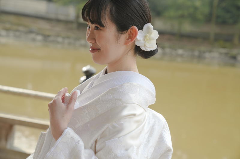 新婦様のソロカット