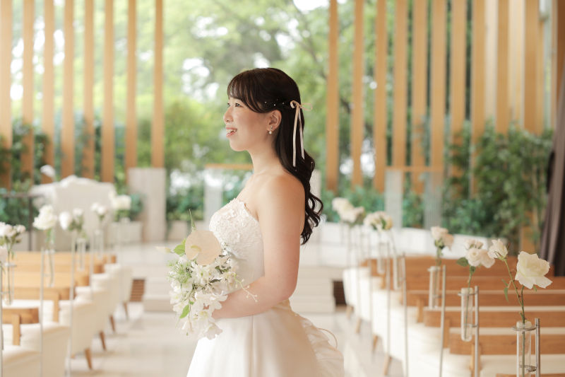 ご新婦様ソロショット