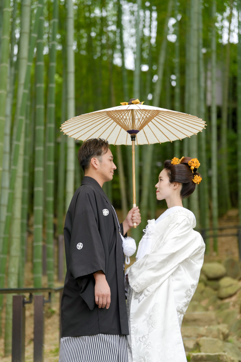 竹林でひととき