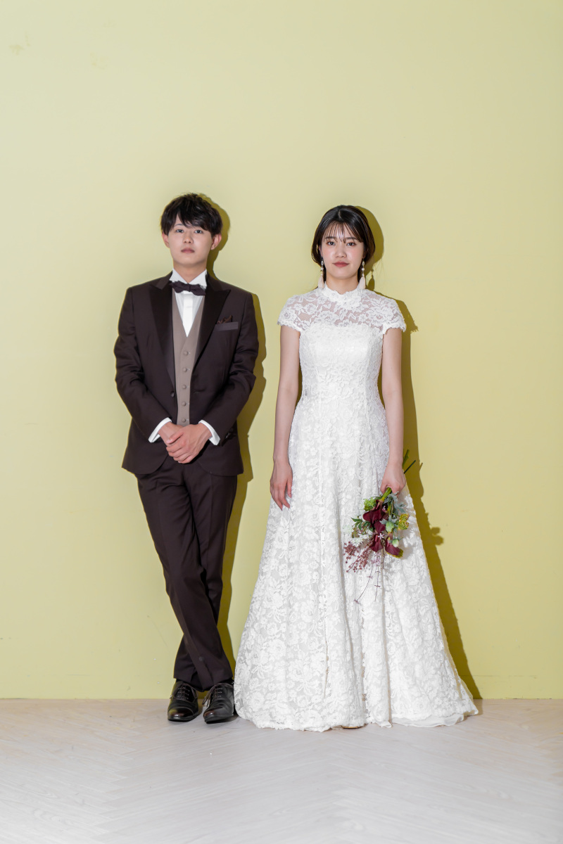 お二人の立ち姿