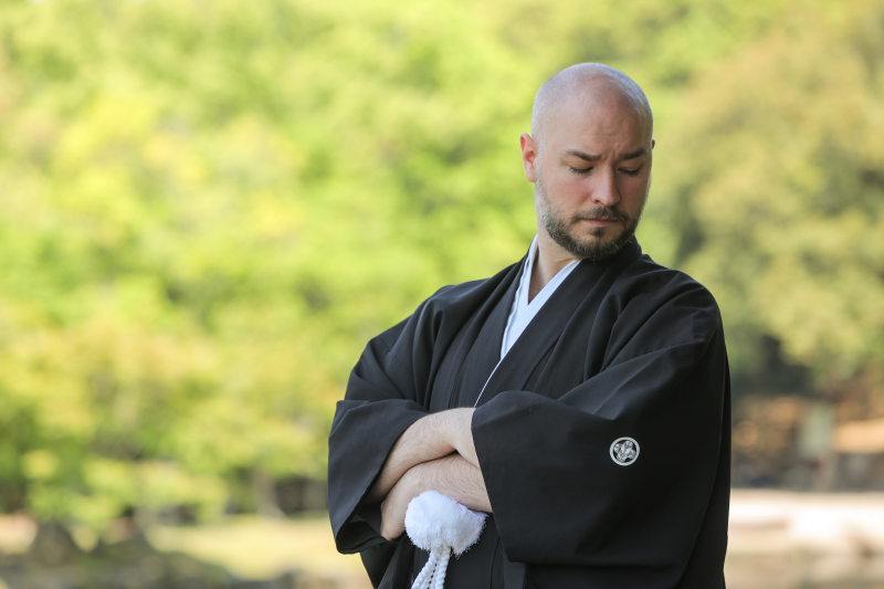 新郎ソロショット