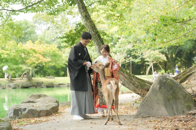 スリーショット