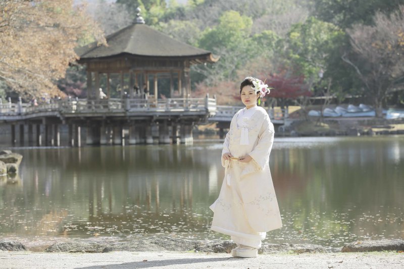 純白の白無垢に包まれて