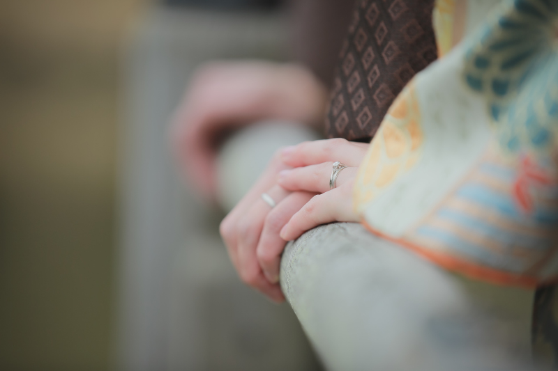 きらりと光る指輪♡