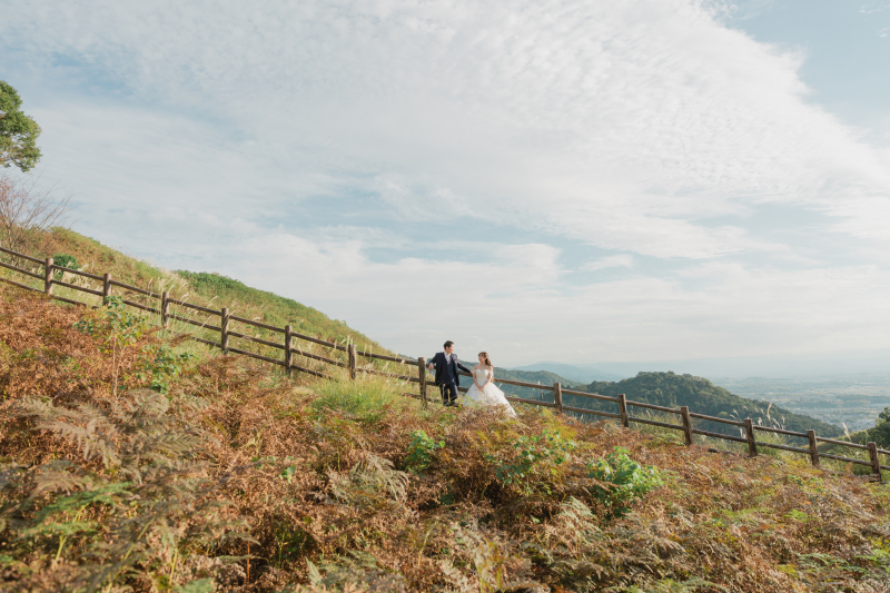 雄大な景色とともに