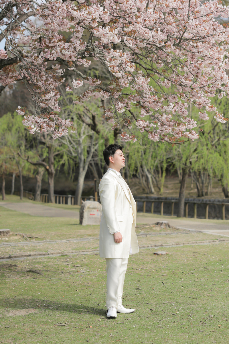 新郎ソロショット