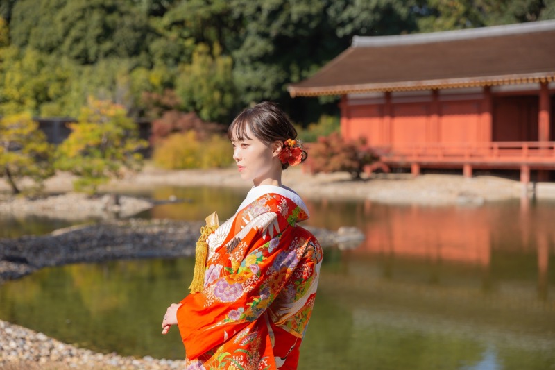 新婦さまのソロショット