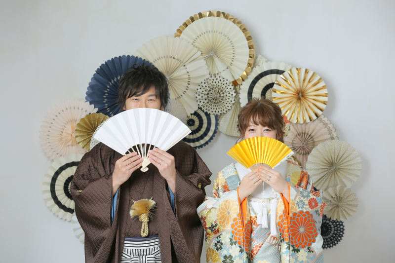 扇子とペーパーファン☆