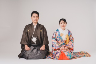 和装×スタジオ撮影