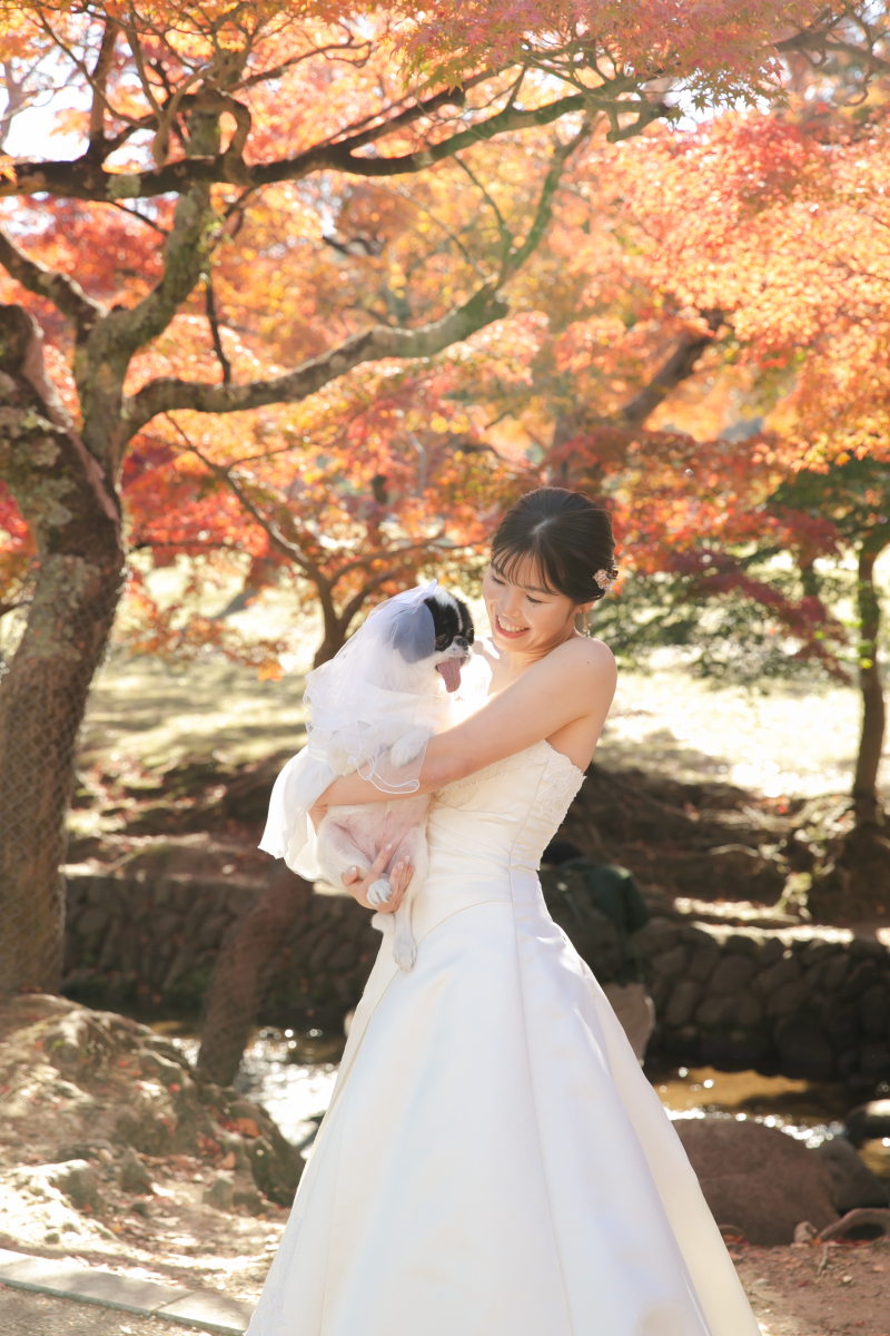 可愛い家族も一緒に