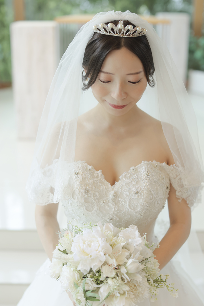 新婦様のソロショット