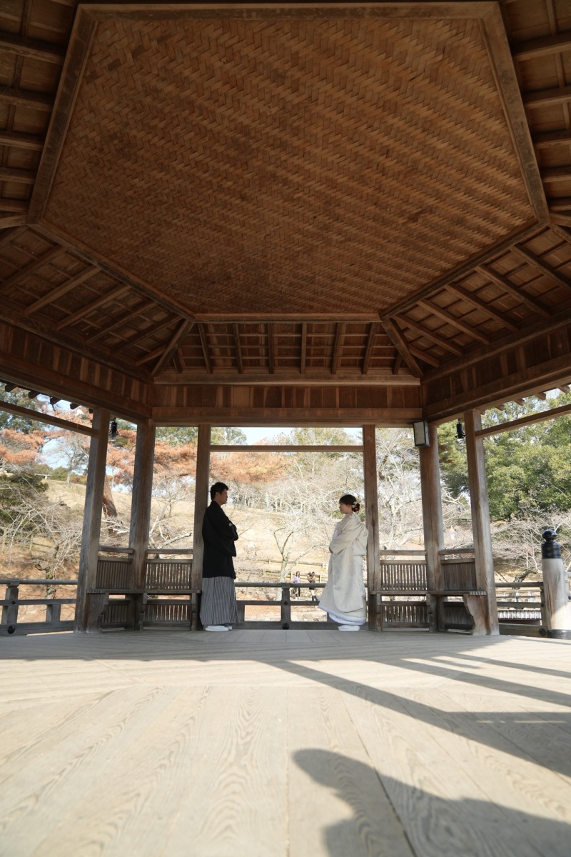 迫力のある空間も