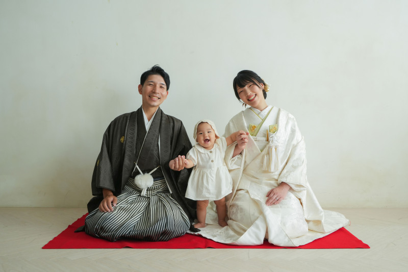 お子さんと一緒に!和装ハウススタジオ