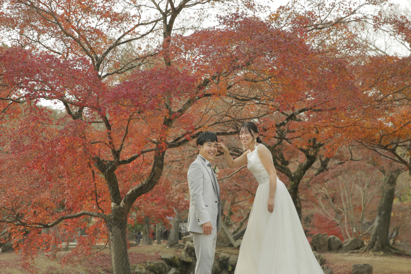 秋の奈良ロケーション