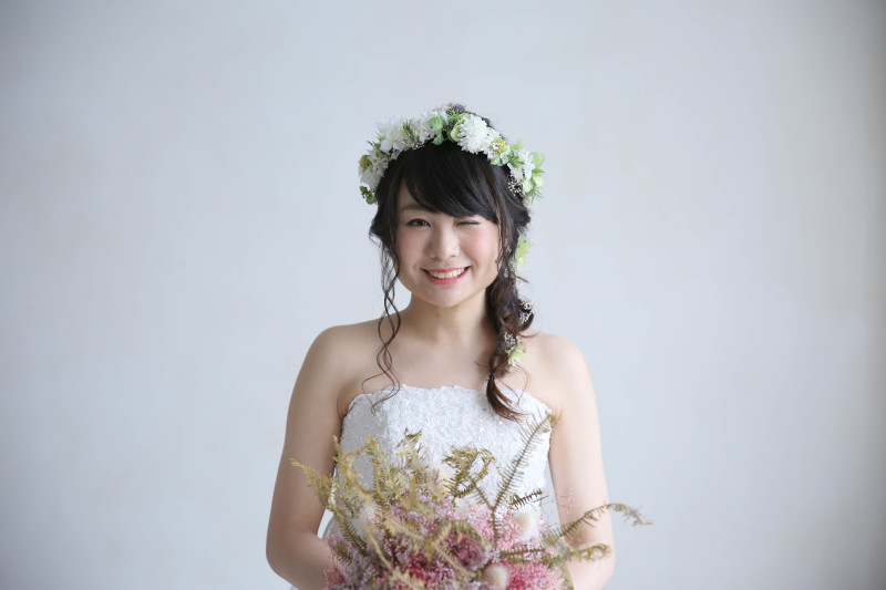 かわいらしい笑顔