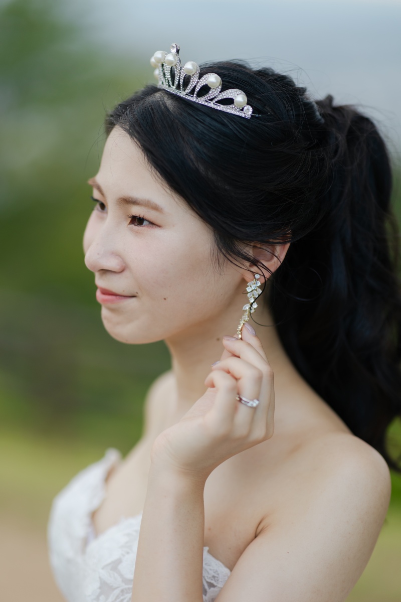 新婦様ヘアセット