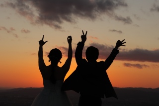 海外のお客様のウエディングフォト