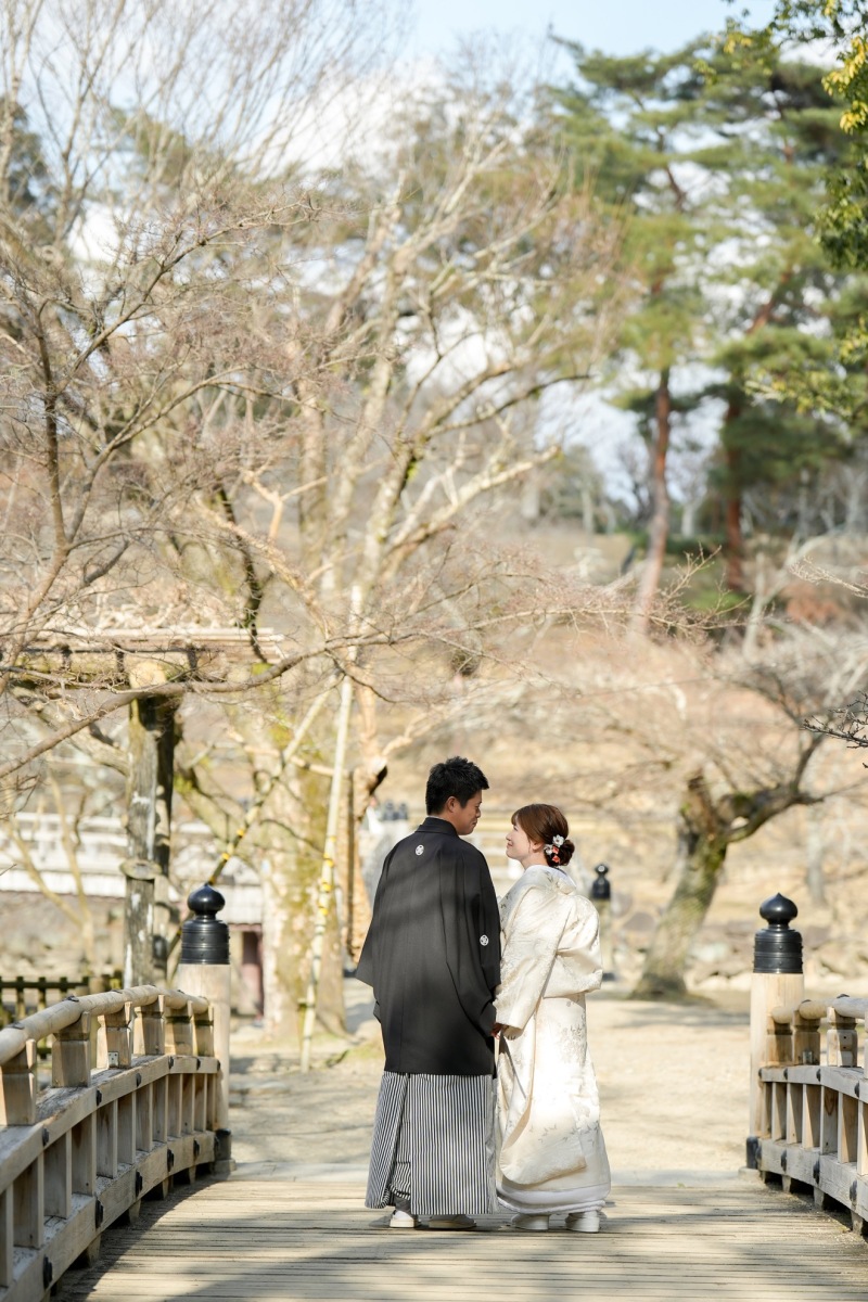 見つめ合いショットも