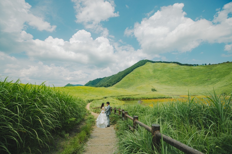 新緑の曽爾高原