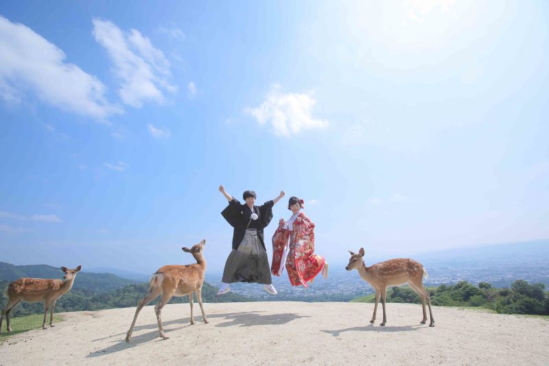 鹿もびっくり大ジャンプ