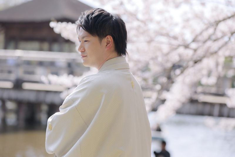 新郎様のソロショット