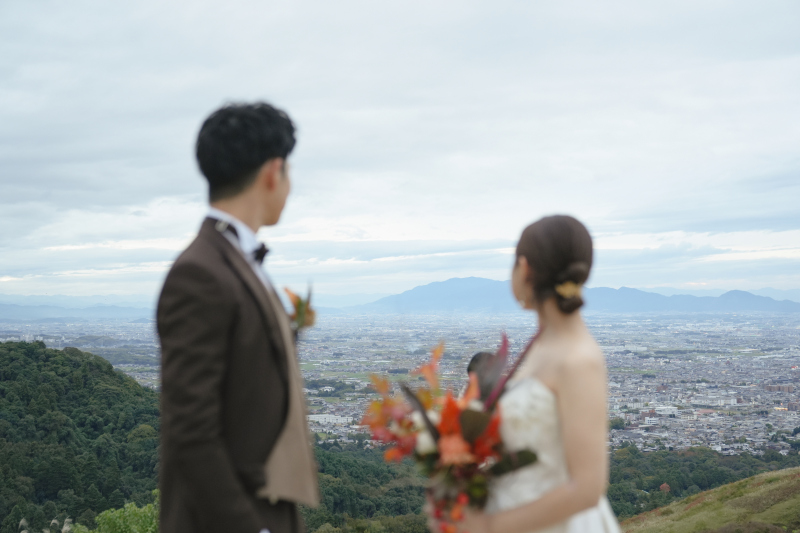 街並みと一緒に