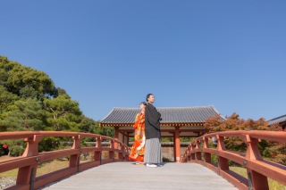 和装ロケーション撮影【東院庭園】