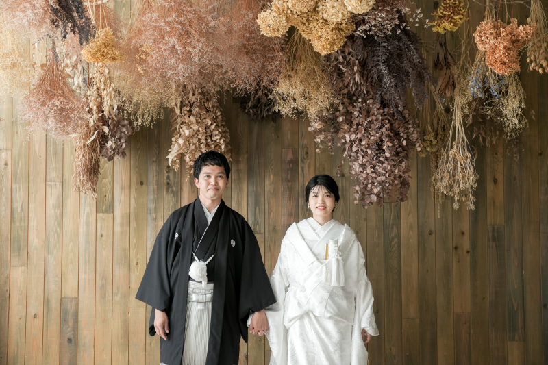 ドライフラワーのある素敵なスタジオ!