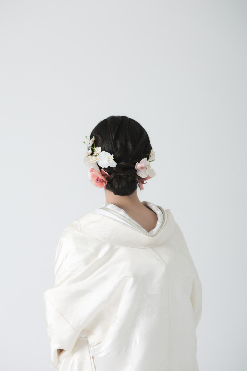 髪型も撮ります