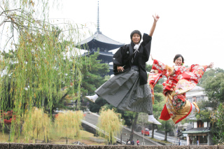  猿沢池ロケーション