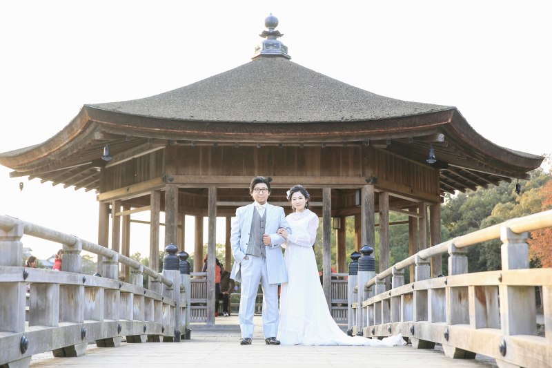 洋装ハウススタジオ＆ロケーション奈良公園