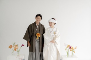 バリエーション豊富な白無垢をご用意しております