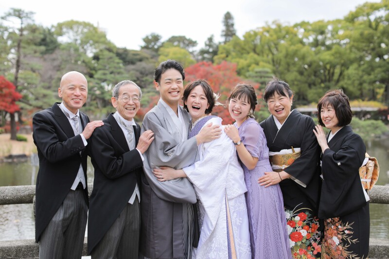 笑顔があふれる幸せショット