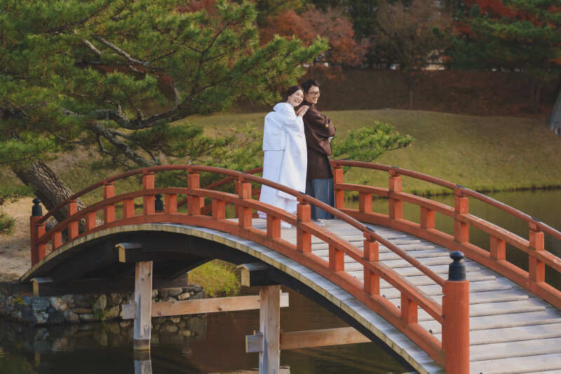 大乗院庭園 和装ロケーション◇全データ200カット・スタイルアップ&美肌補正付き